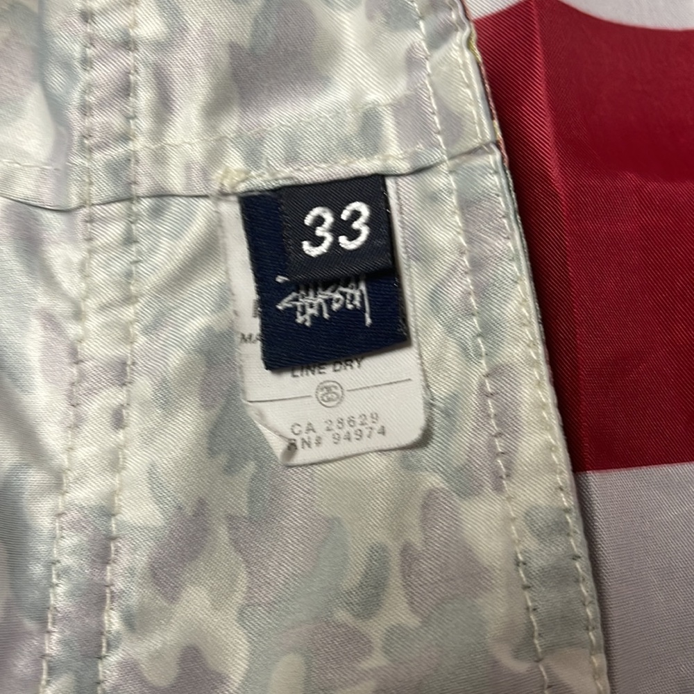 Stussy mens surf baggies size 33 - Picture 3 of 4